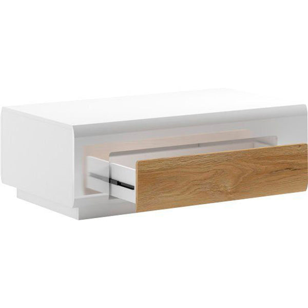 Modern white coffee table