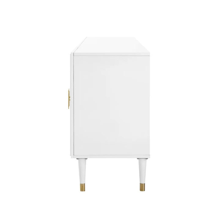 White cabinet crafted from high quality mdf