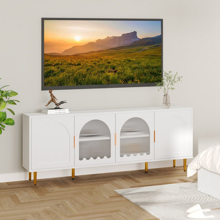 white snowo tv unit