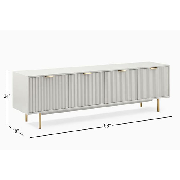 luxury white sideboard dimension