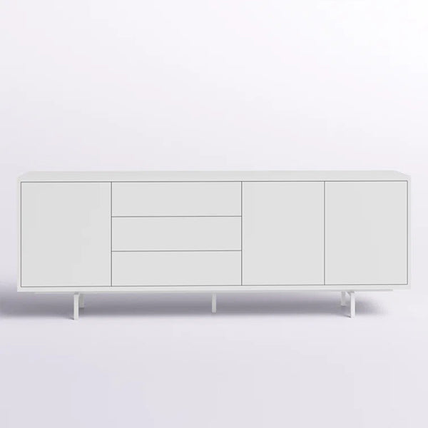 
premium white finish sideboard